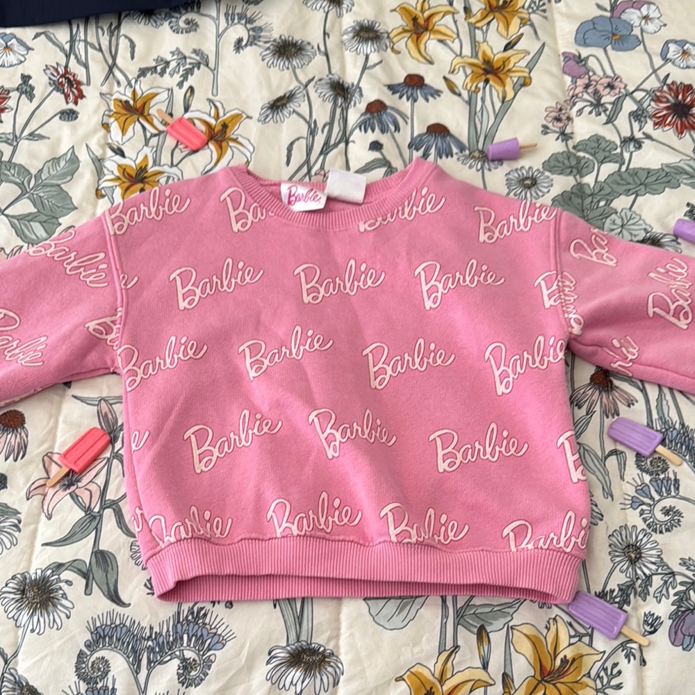 Barbie Pink Logo Sweater